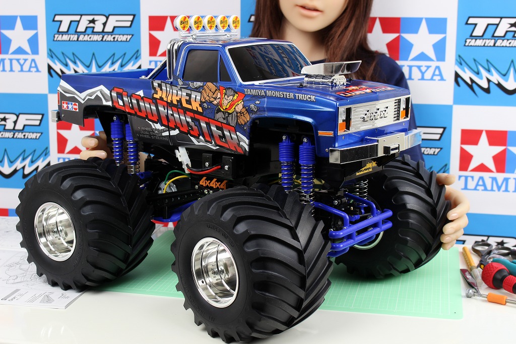 タミヤ 電動RCカーシリーズ 1/10RC 4×4×4 ピックアップモンスター