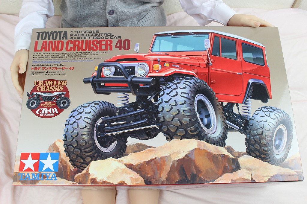 CR01シャシー タミヤ 1/10RC トヨタ ランドクルーザー40 - ホビーラジコン